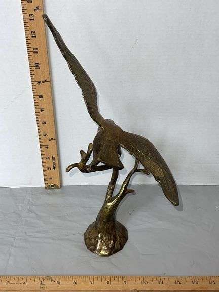 Made in India- Brass Eagle Sculpture