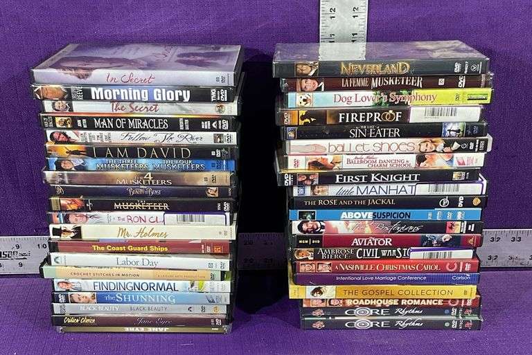 40 Ct. Assorted DVDs