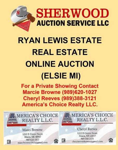 For a private showing contact Listing Agents Marci Browne 989-620-1027 marcibrowne1953@gmail.com  Ch