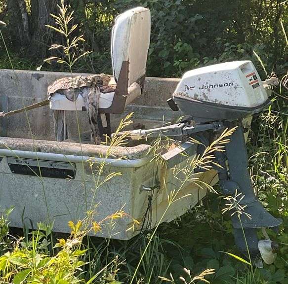 Game Fisher 14 Tri-Hull Fiberglass Boat & Trailer Project
