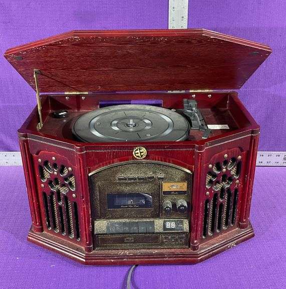 Electro Brand 7-in-1 Nostalgic Wooden Music Center
