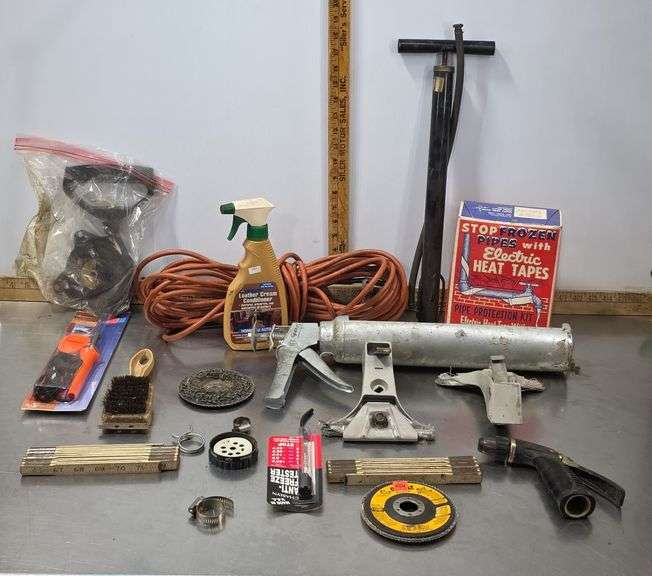 Miscellaneous Tools, Extention Cord, Ruler,