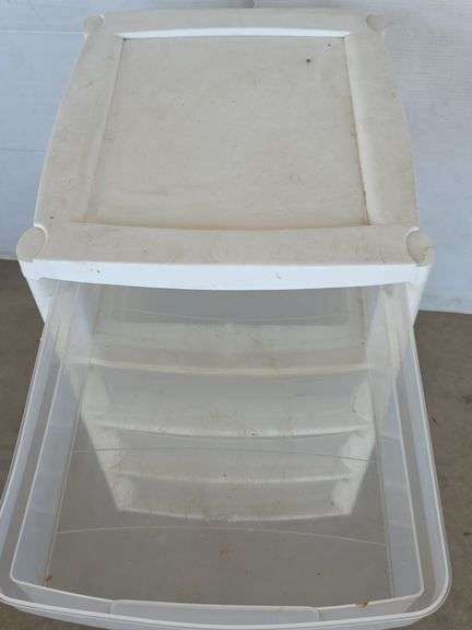 3 Drawer Cart on Wheels  and 4 Drawer Cart