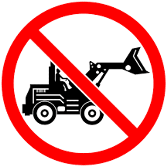 No Loader Tractor Available Buyers Responsible for Removal