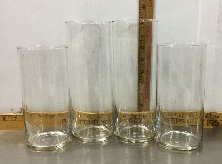 Box Of Clear Vases