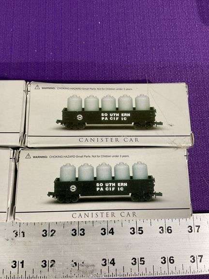4 Pc. Southern Pacific Canister Cars