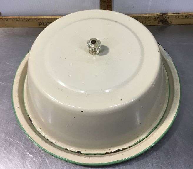 1920’s Enamelware Cake Carrier