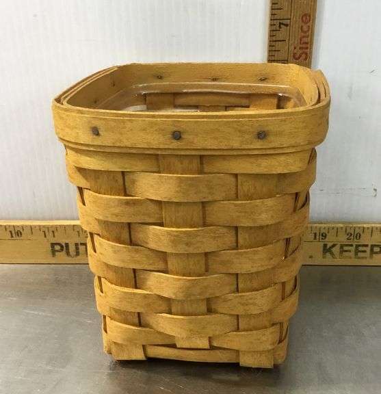 Longaberger Basket With Insert