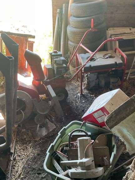 Troy Bilt Snow Blower Non Running, Generac 5000W Generator Non Running & More