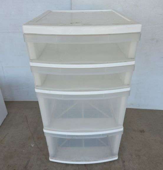 4 Drawer Cart, 3 Drawer Container