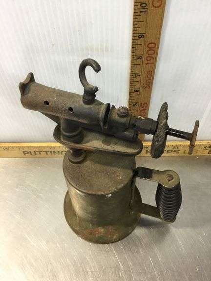 Antique Brass Fulton Blow Torch