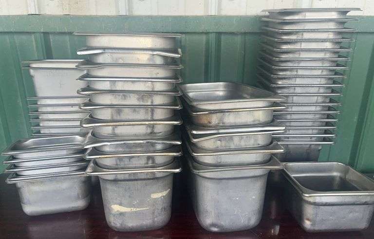 Lot De 3 Poêlons (pans) Vollrath Super Pan Modèle 90322 - Occasion En Bon état