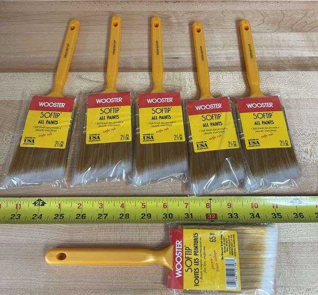 Wooster Softip 2 1/2” All Paints Brushes(New)