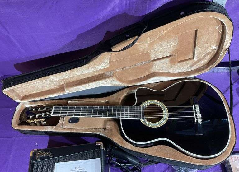Esteban Malaguena Guitar, G-10 Amp, How To DVDs, Case & More