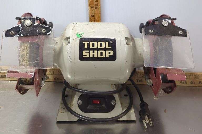 Tool Shop Bench Grinder (powers on)