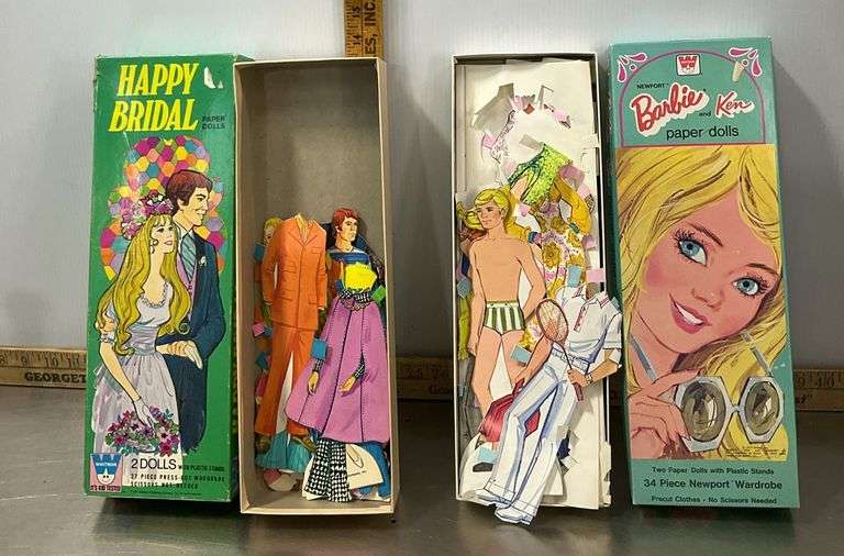 Barbie Paper Dolls, Ty Beanies & Don’t Spill the Beans Game