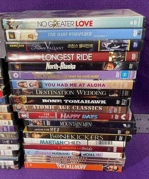 40 Ct. Assorted DVDs