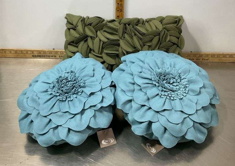 JWH Throw Pillows with Tags