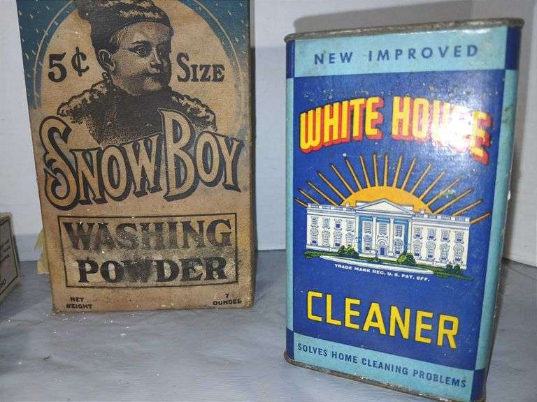 Gold Dust, Snowboy, & Other Vintage Washing Powders