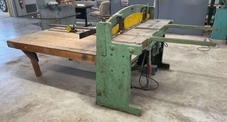 Local Tin Shop Machinery Online Auction (St. Louis, MI)