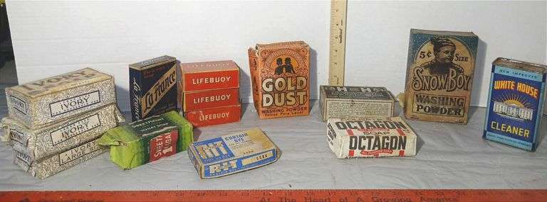 Gold Dust, Snowboy, & Other Vintage Washing Powders