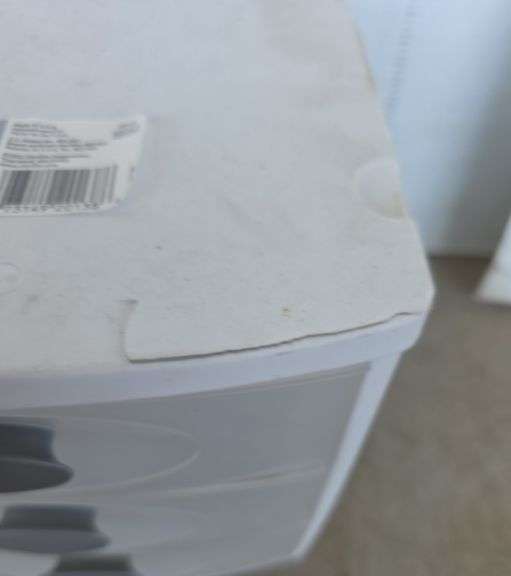 4 Drawer Cart, 3 Drawer Container