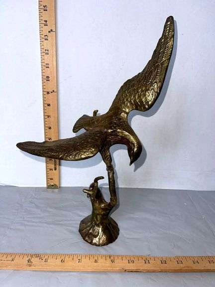 Made in India- Brass Eagle Sculpture