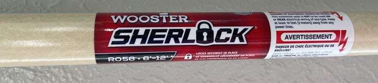 Wooster Sherlock R056 6’-12’ Paint Pole(New)