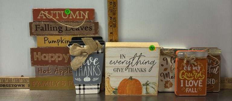 Tote of Fall Decor