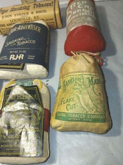 Pipe and Cigarette Tobacco Dating Back to the 1920's