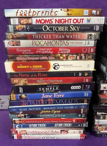 40 Ct. Assorted DVDs