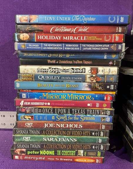 40 Ct. Assorted DVDs