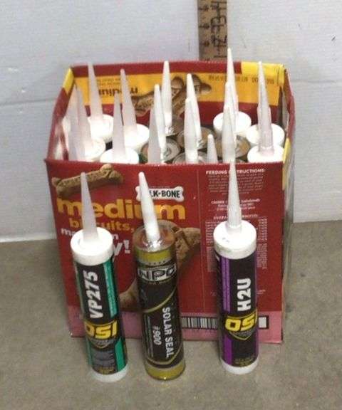 Various Sealant Tubes
