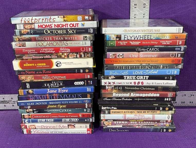 40 Ct. Assorted DVDs