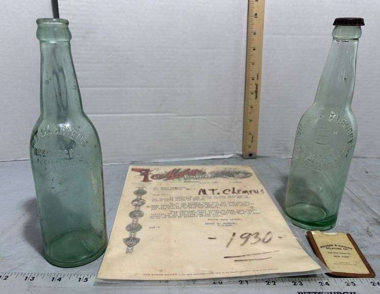 Biewers Brewery Beer Bottles & Other Mt. Clemens Michigan Memorabilia