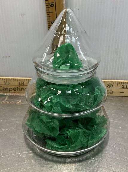 3 Matching Glass Lamp Shades, Sundae Ice Cream Glasses, Wall Light & Tree Candy Glass