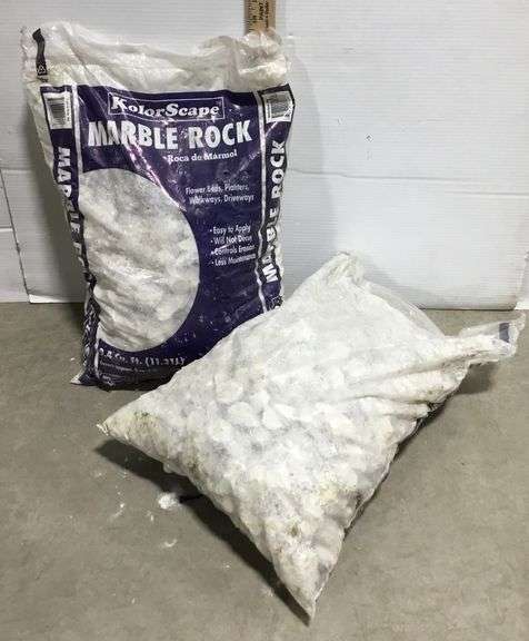 (2) KolorScape Bags of Marble Rock