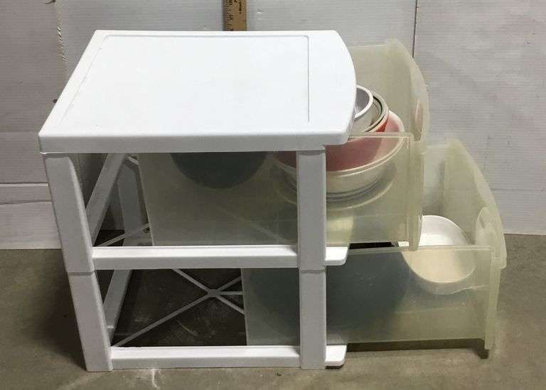 2-Drawer Sterilite Storage of Various Dishes