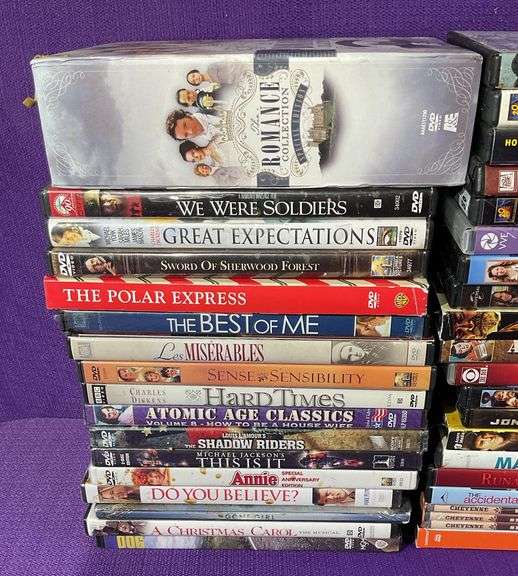 40 Ct. Assorted DVDs