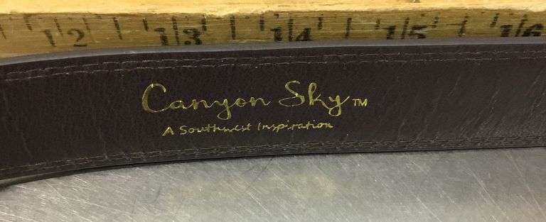2 Men’s Leather Belts (one size 44)