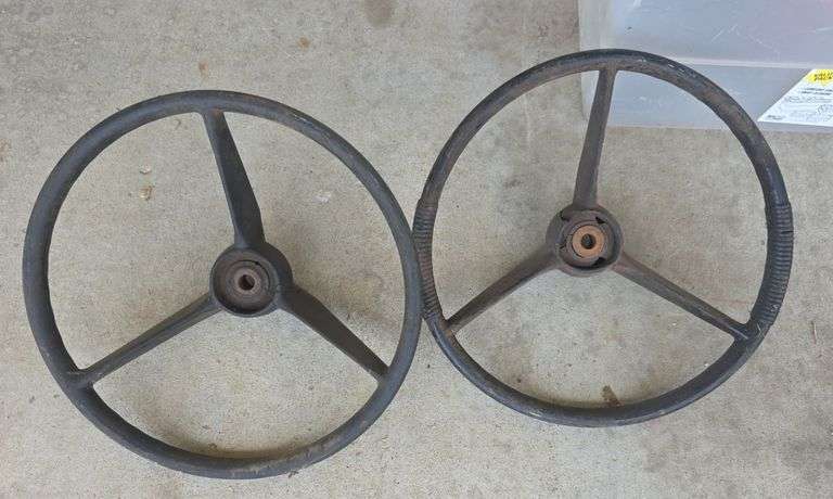 Tote of Miscellaneous  Steering Wheels ans Shafts