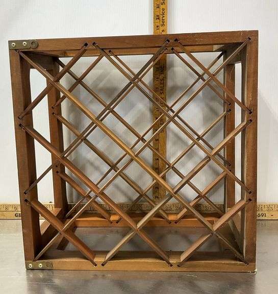 Sturdy Wooden Wine Rack