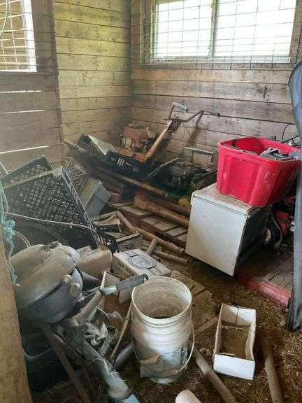 Non Running Equitment, Boat Motor, Milk Cans & More