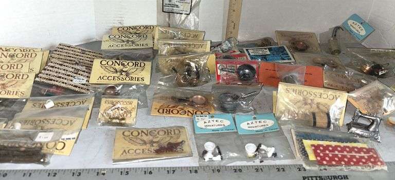 Assorted Concord Dollhouse Accessories
