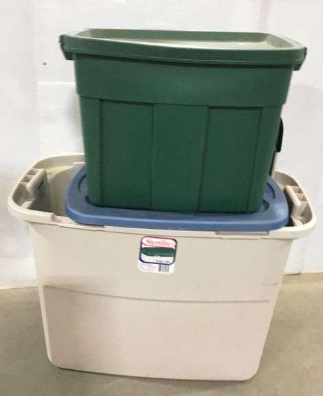 (3) Totes with Lids