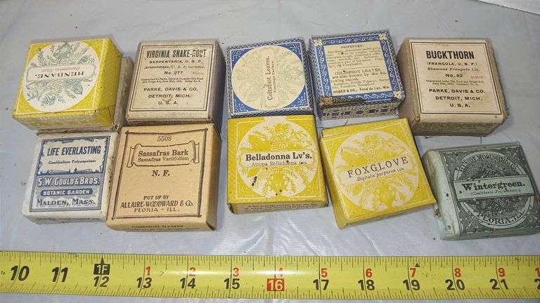 Collectable Apothecary Herbs & Remedies