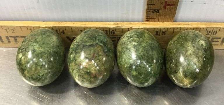 8 Stone/Marble Eggs