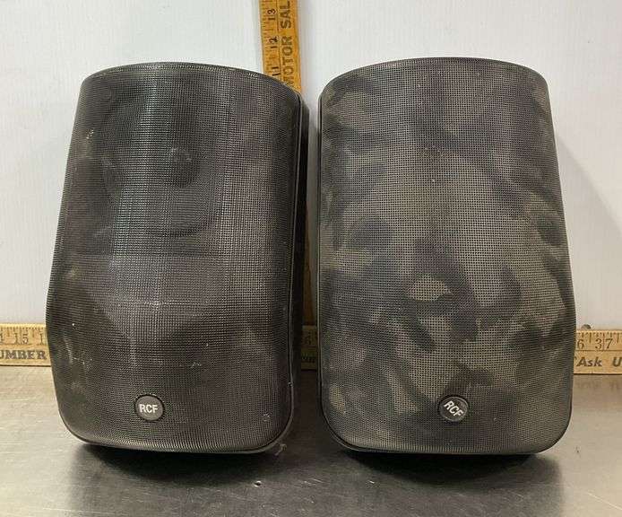 2 RCF Speakers