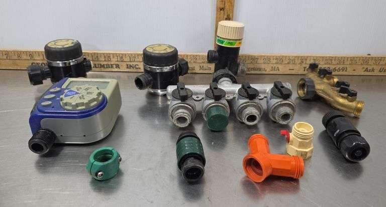 2 Garden Hoses and 1 Air Compressor, Hose Watering Timer