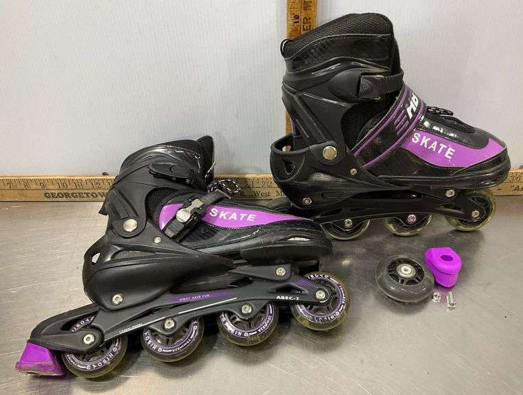 Hiboy Have Fun Inline Skates (wheels light up, size large)